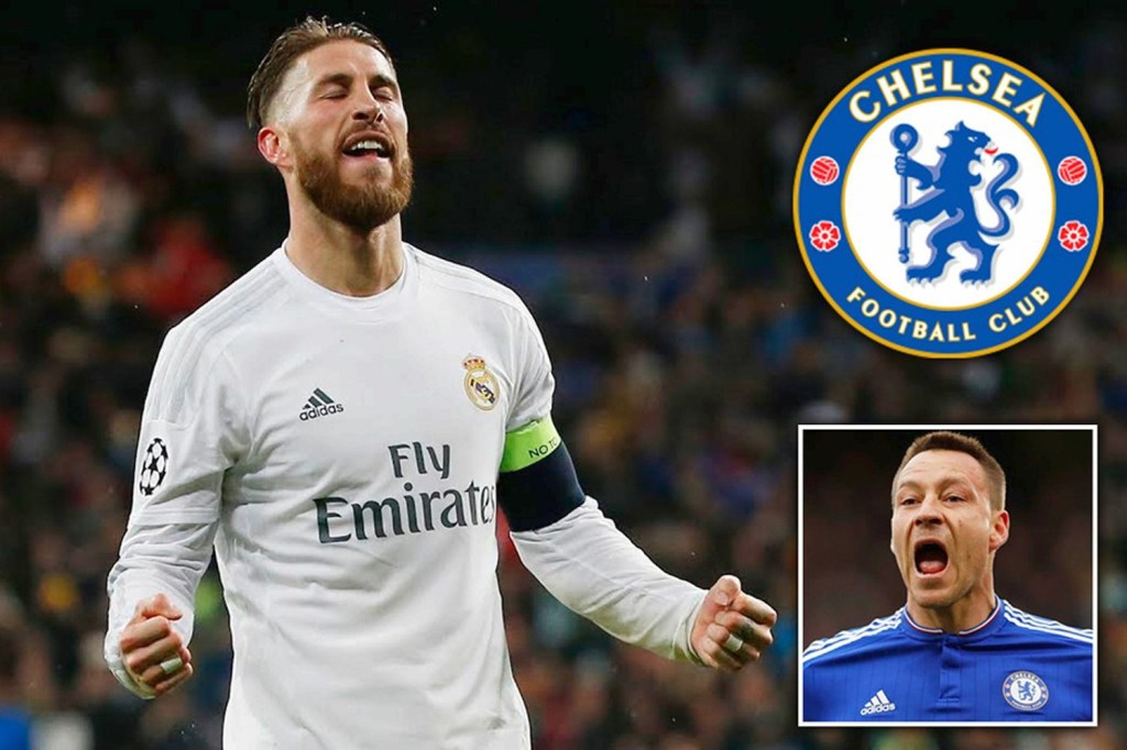 Sergio Ramos is seen as a perfect replacement for John Terry