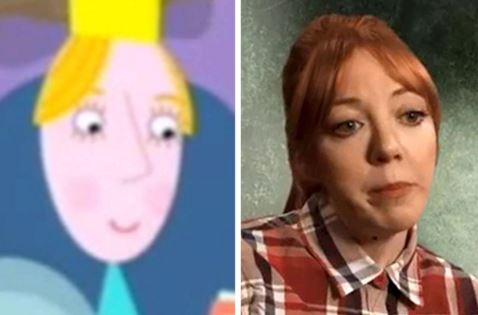 Peas in a pod ... Weekly Wipe's Philomena Cunk and Queen Thistle