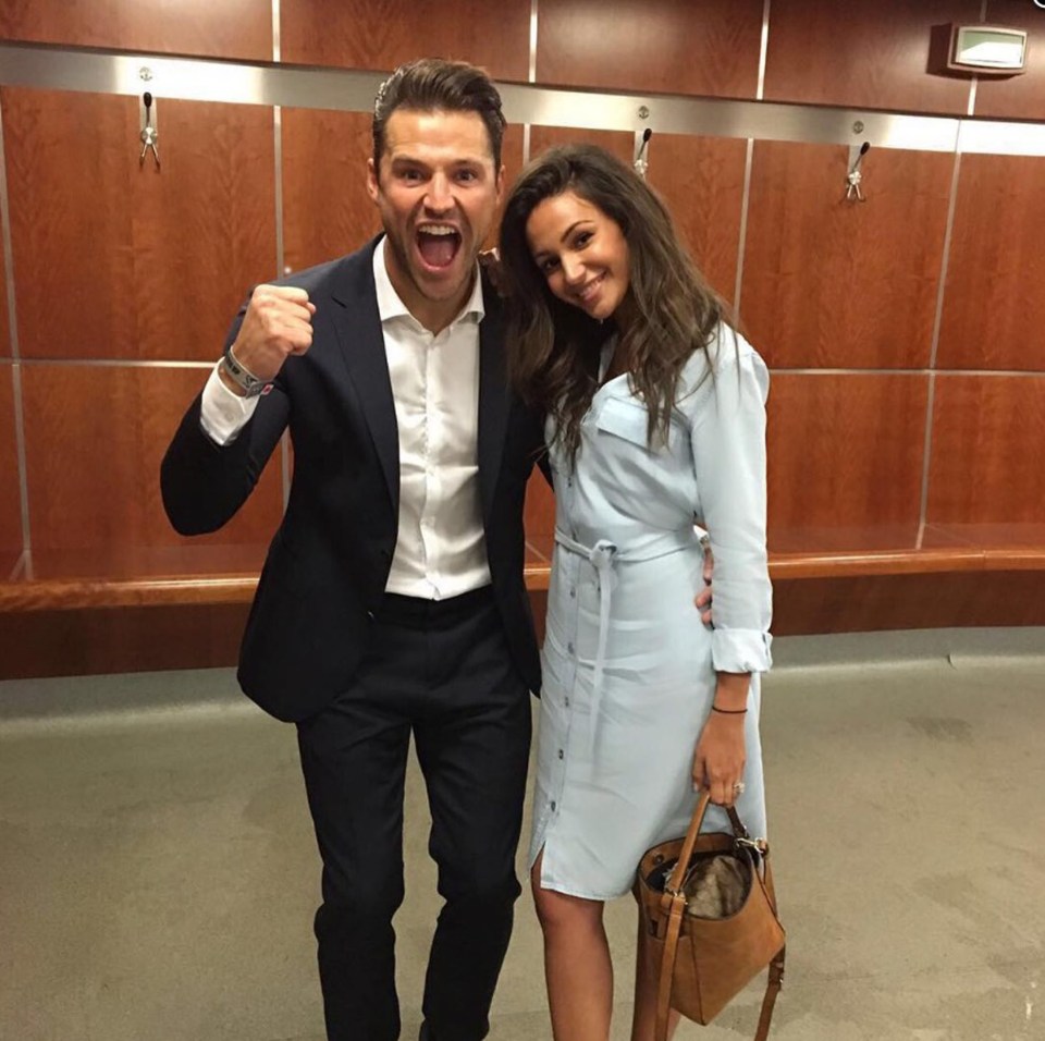 Mark Wright and Michelle Keegan