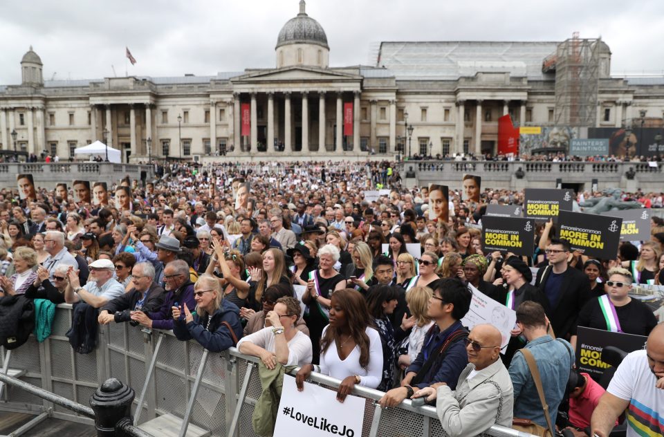 Murdered MP Jo Cox Is Remembered At Memorial Events Worldwide