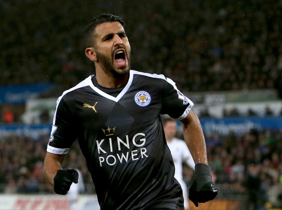 Mahrez bagged 17 league goals last season