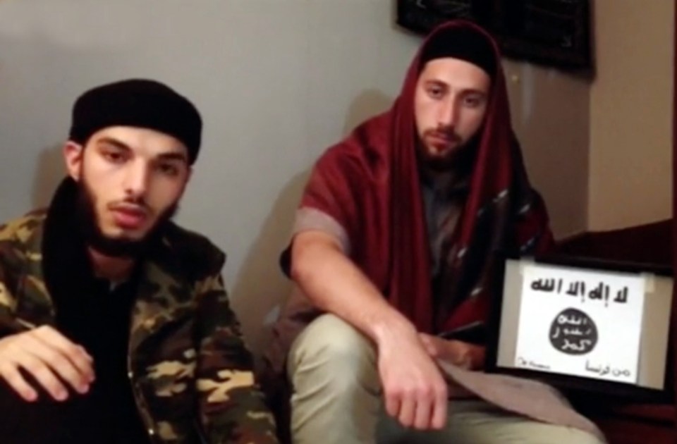Adel Kermiche, left, and Abdelmalik Petitjean aka Abdel Malik are believed to be the killers of the French Catholic priest 
