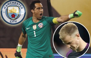 Manchester City line up bid for Barcelona's Claudio Bravo which could spell danger for Joe Hart