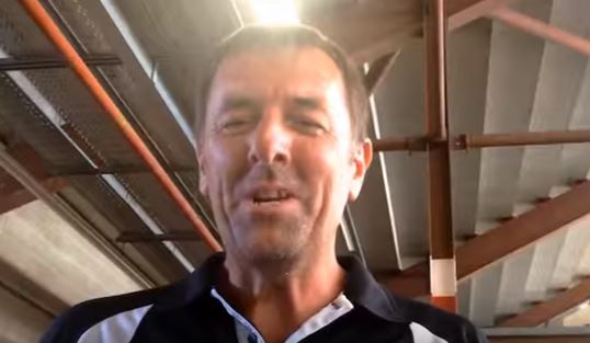 Club legend Matt Le Tissier makes a welcome appearance in the Red Stripez song