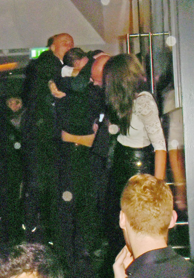 Michelle was inches away from being dragged into the fight 