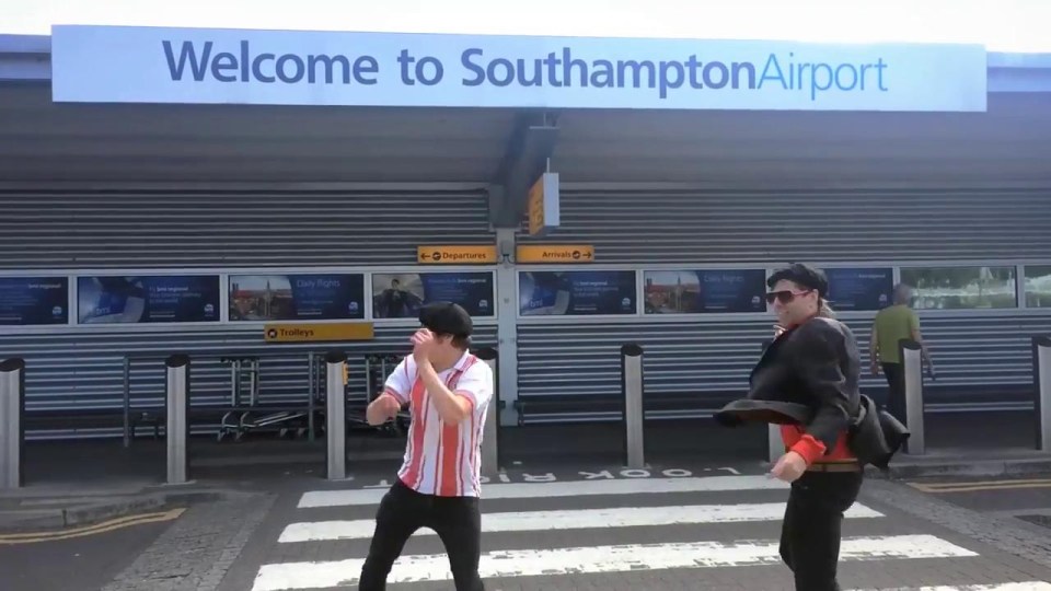 And the airport also gets some worth exposure, with them being one of the big supporters of the charity song