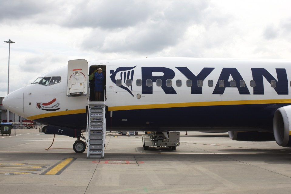 EasyJet And Ryanair Aircraft On The Tarmac At Stansted Airport