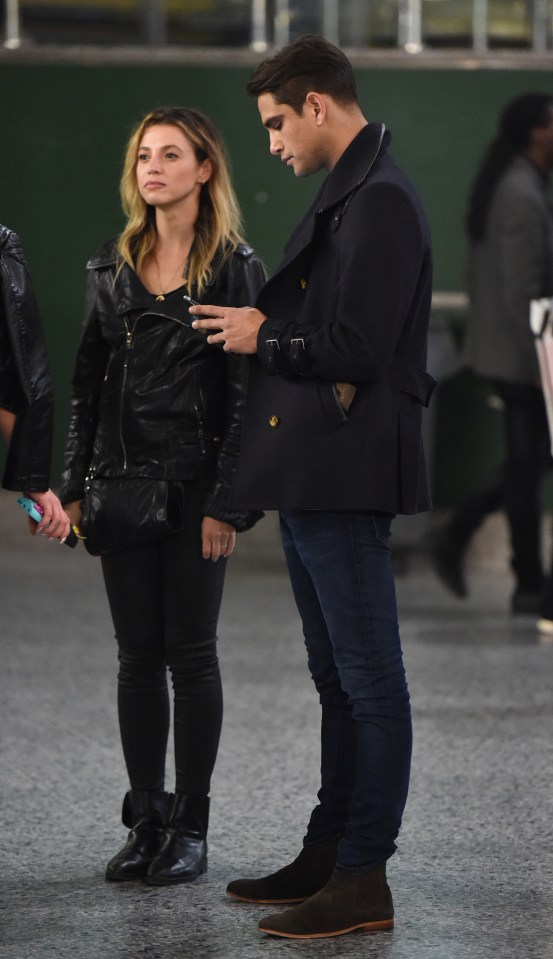 Our Girl actor Luke Pasqualino has been spotted with a mystery blonde – just days after splitting from Little Mix hottie Perrie Edwards