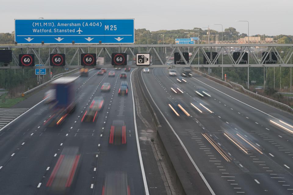  Hard shoulders have been removed on many stretches of some of the UK's busiest roads