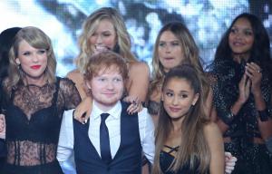 Ed didn't reveal which member of Taylor's 'squad' he ended up bedding