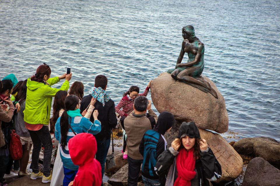 It is regularly swamped by tourists, taking away from its illusion