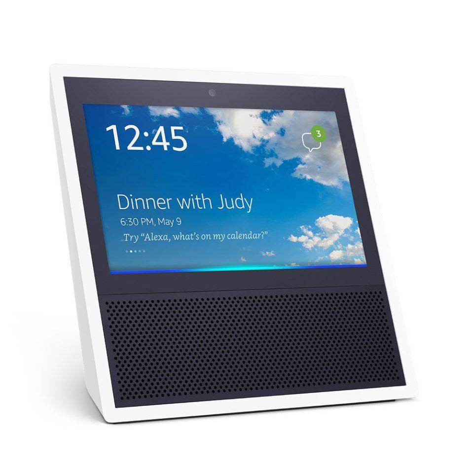  The Amazon Echo Show, which comes with a cool screen