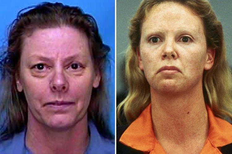  Charlize Theron, R, was uncanny as serial killer Ailen Wuornos
