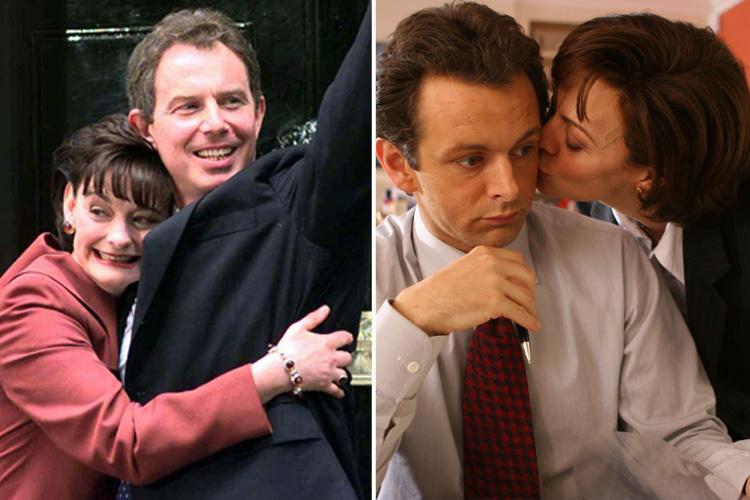  Michael Sheen and Helen McCrory, right, did a pretty convincing turn as the Blairs