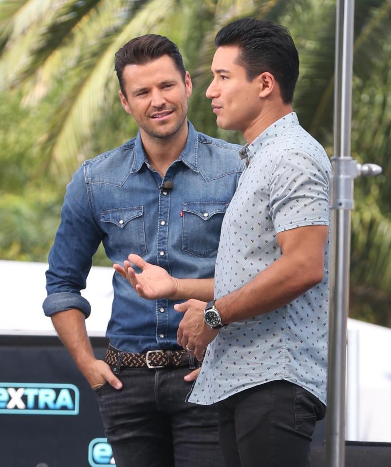  Mark stars alongside Mario Lopez