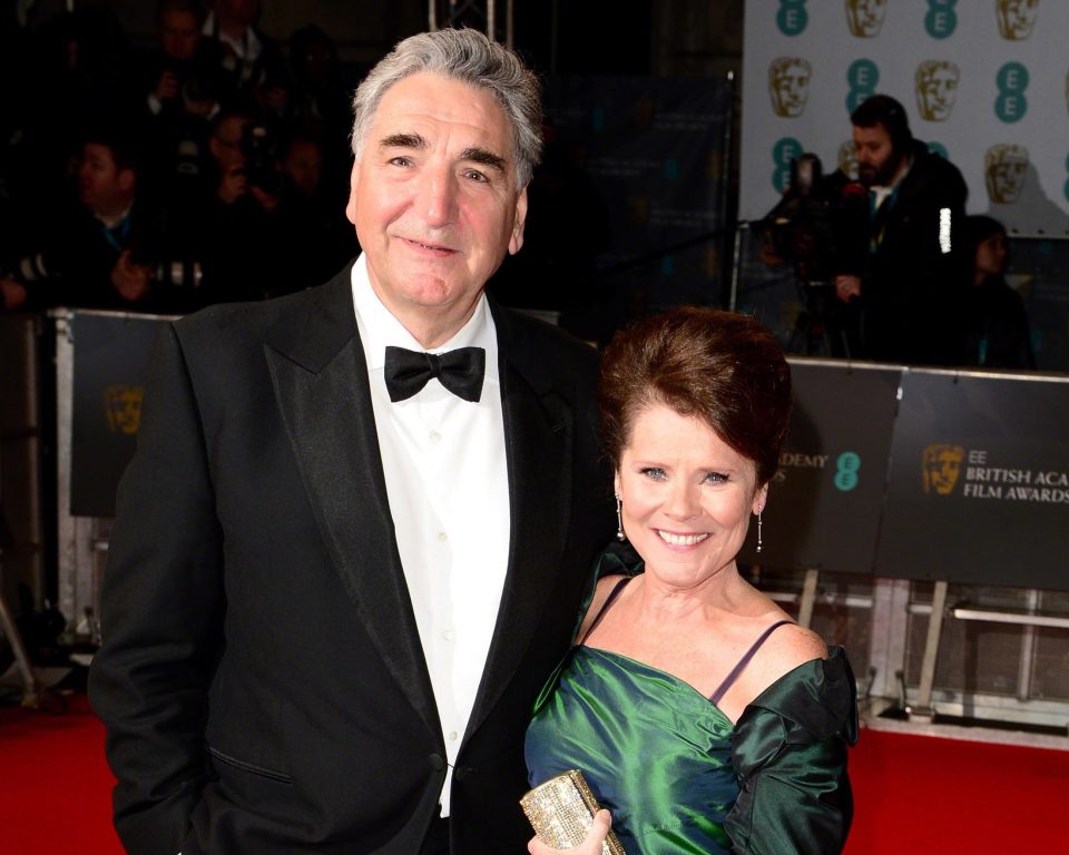 Imelda Staunton and Jim Carter