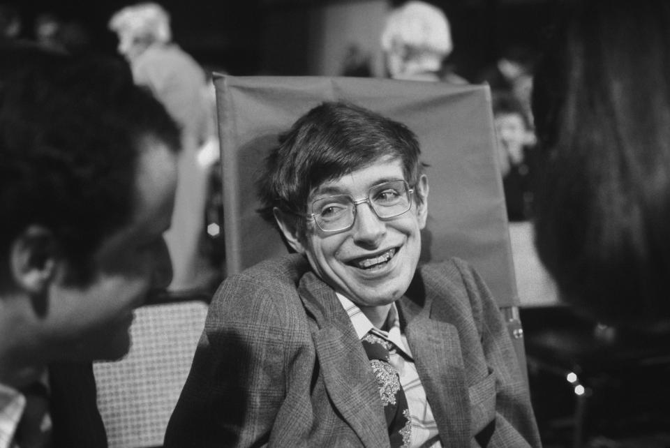  Even in his 20s, Stephen Hawking was already well known for his pioneering ideas