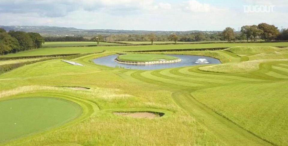  Gareth Bale's estate in Wales has a mini course on redeveloped land