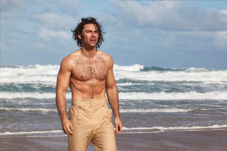 Poldark's Aidan Turner denied reports of him being engaged 