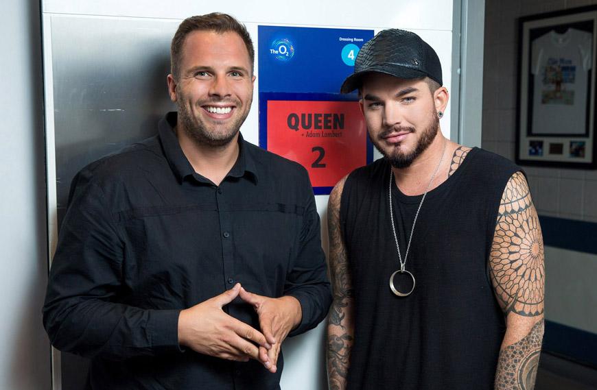  Queen's replacement lead singer Adam Lambert met Dan Wootton for the latest edition of his podcast