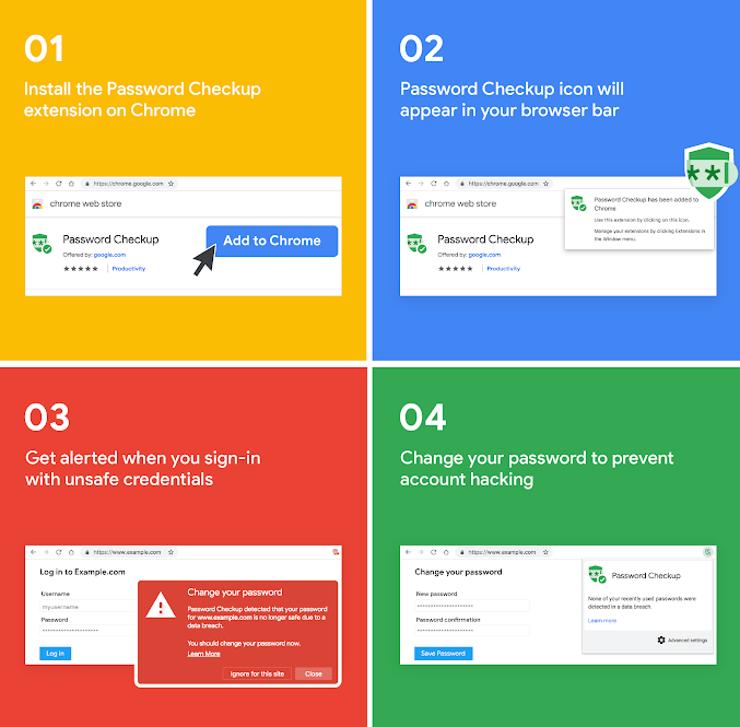 Google password checker