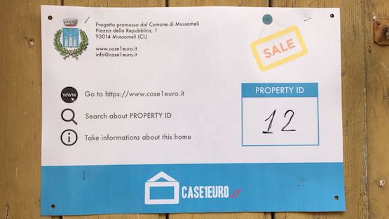 All the properties are listed on a website