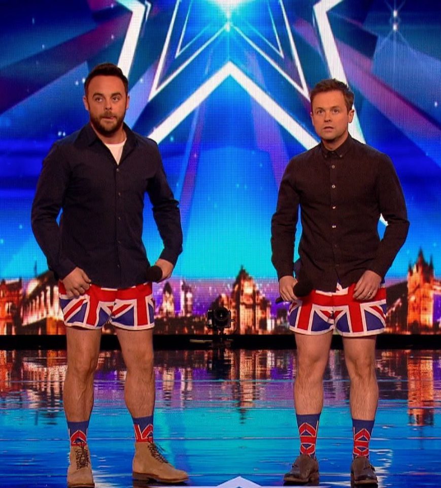  The Geordie hosts promoting BGT in 2017