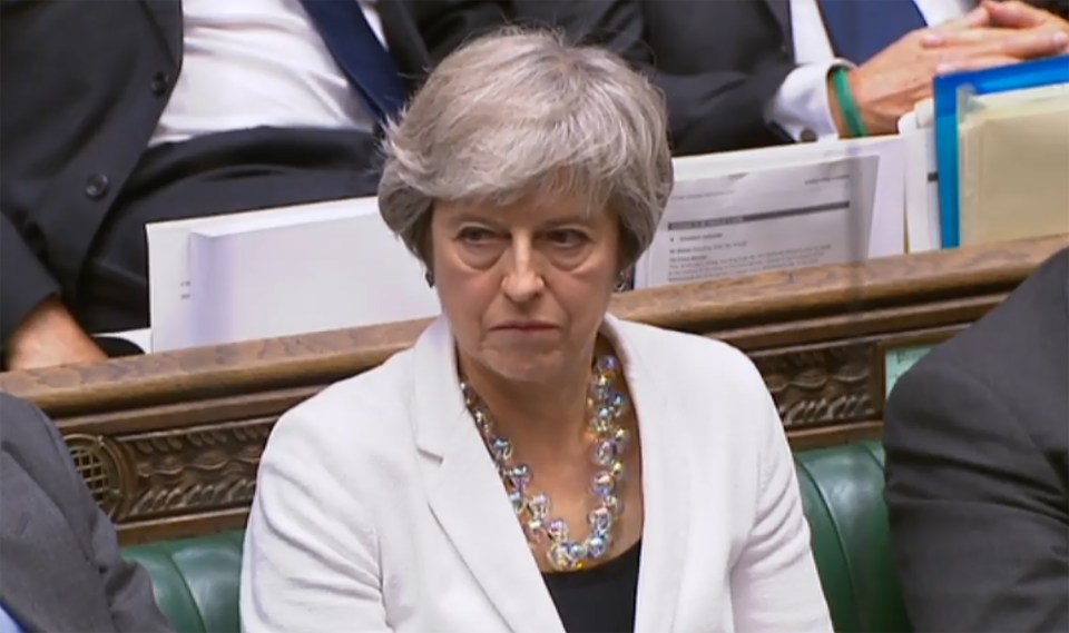 Theresa May blasted MPs for trying to block Brexit earlier