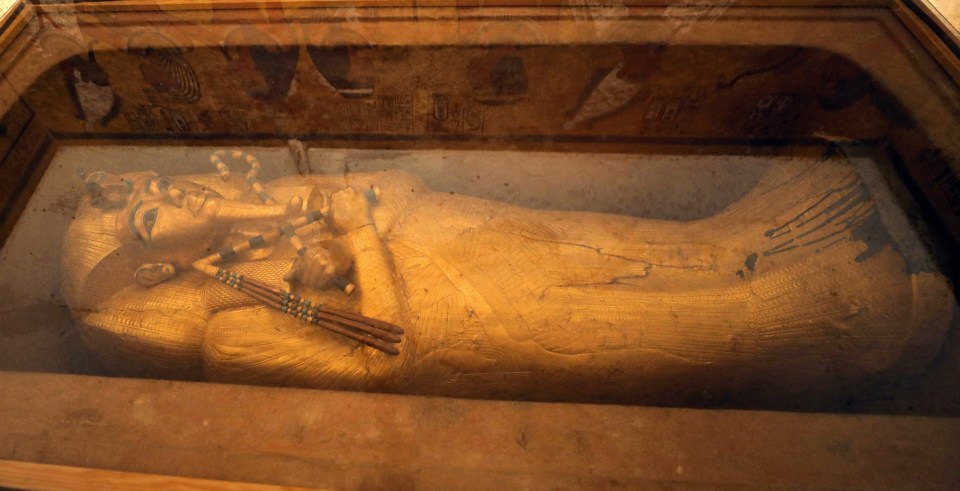  Tutankhamun's coffins and the faces they depict were also scrutinised