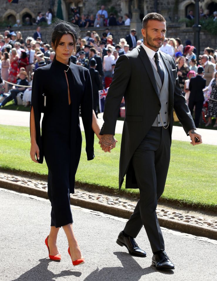  The row led to a brief cooling of relations, resulting in the Beckhams being mysteriously absent at the exclusive 'evening do' after the Royal Wedding