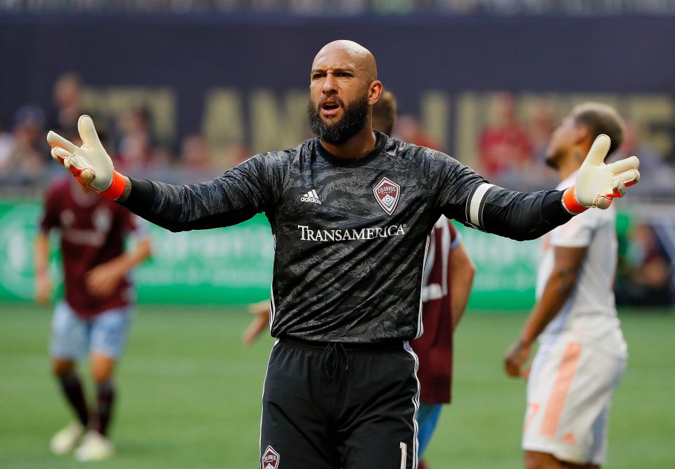  Tim Howard initially retired in October after spending four years with Colorado Rapids