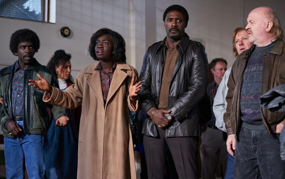 Idris created the show and also plays Jimmy's on-screen brother Walter 