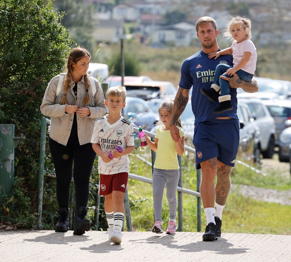 Jacqueline Jossa and her husband took their kids to family farm in Essex