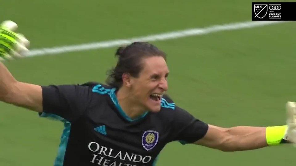 Orlando City eventually won the game after an incredible shootout 