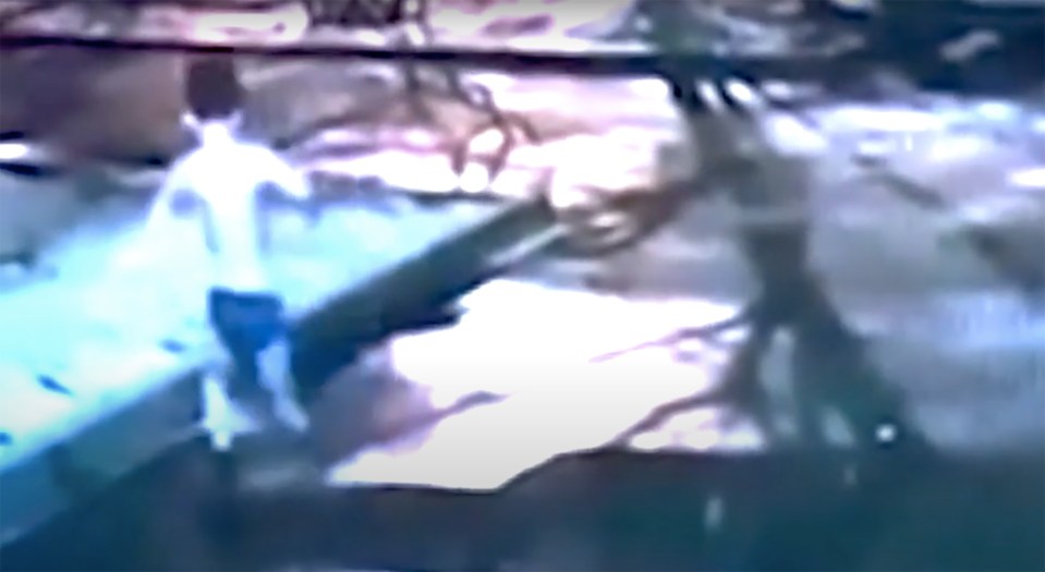 The five-year-old boy ran into the streets wearing just boots and his pants