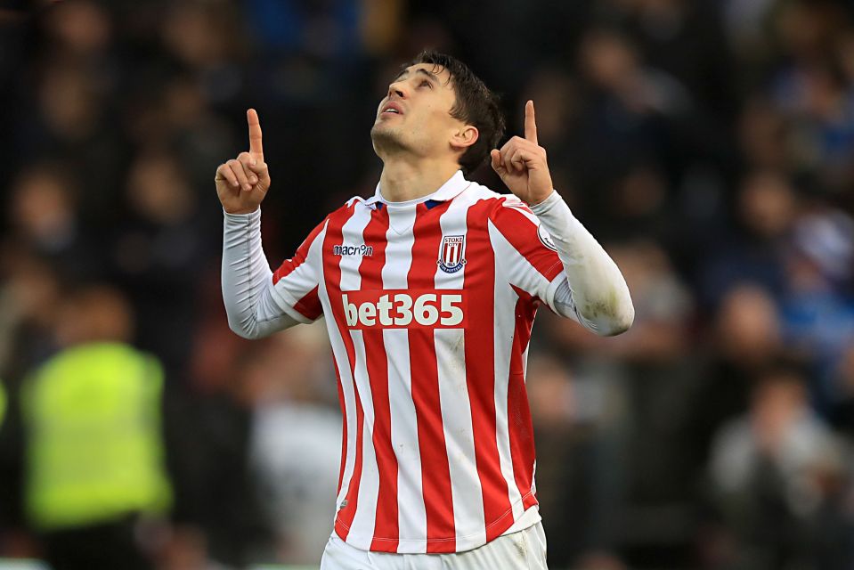 Bojan Krkic made 85 appearances for Stoke City