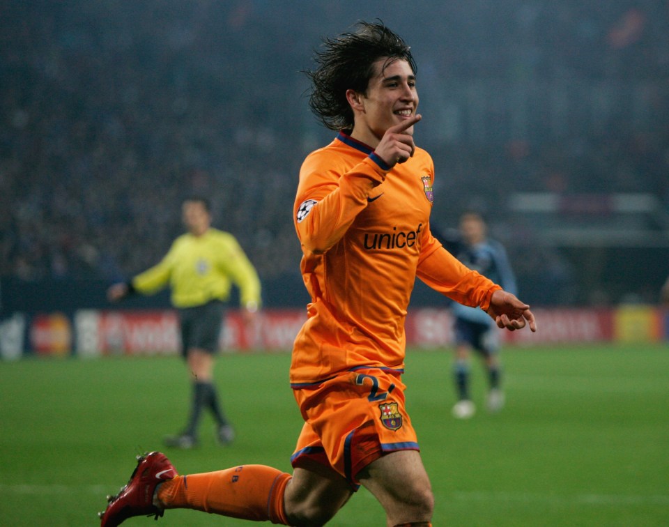 Bojan won two Champions Leagues with FC Barcelona