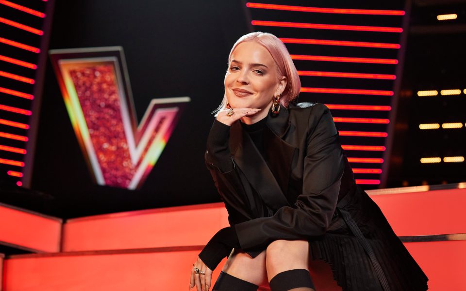 Anne Marie has been a judge on The Voice for the past two months
