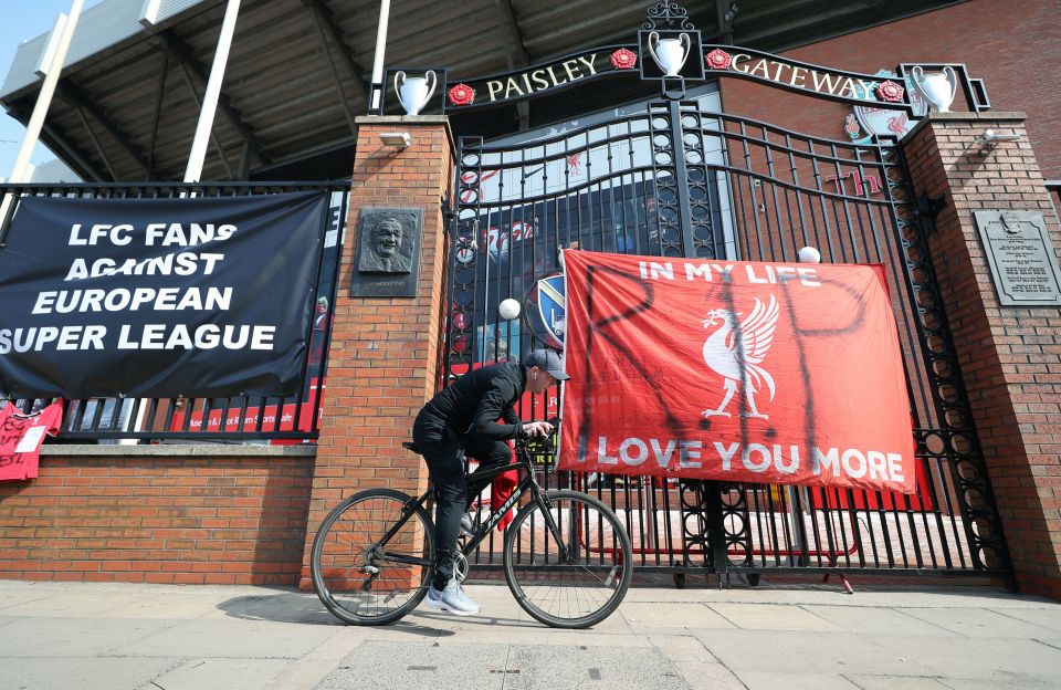 Three of the six Premier League clubs are trying to pull out of the European Super League plans