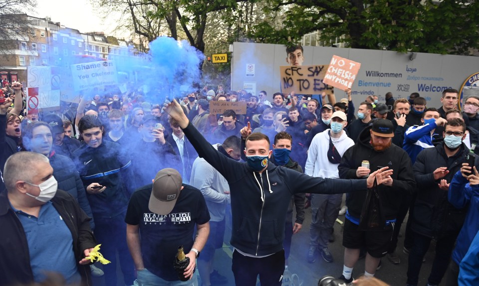 Fans had demanded owner Roman Abramovich ditch plans to join the league