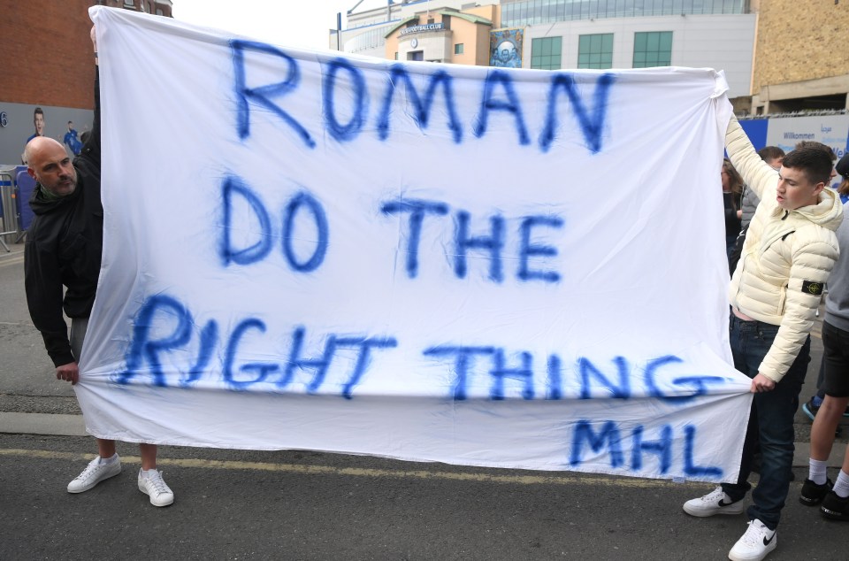 Loyal Blues begged Roman Abramovich to walk away from the controversial plans