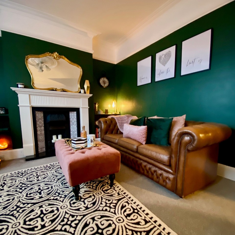 The experts suggest choosing a bold colour or pattern to really make a difference