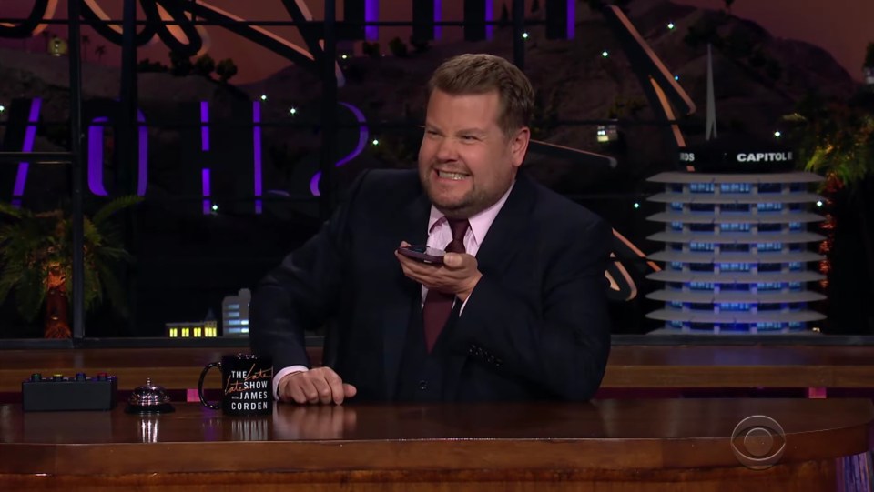 James Corden mistook Wayne Lineker for a lonely old man