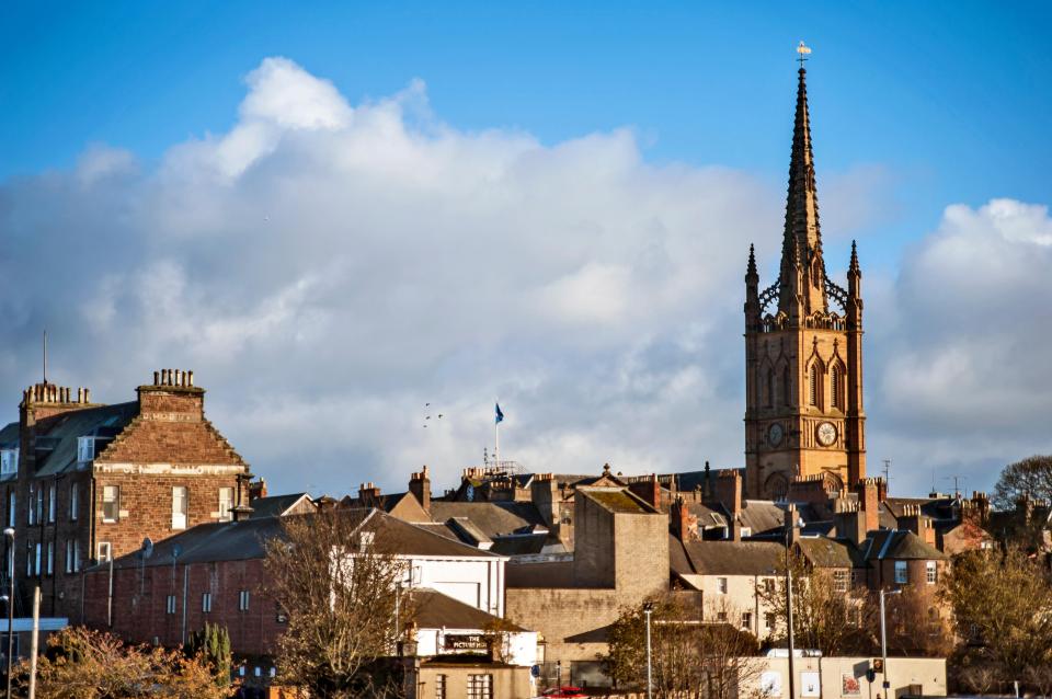 If it were to hit today, the wave would devastate areas such as Montrose in Angus, a town of around 12,000 people