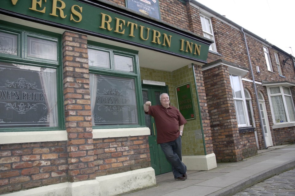 Michael also played kebab shop owner Jerry Morton in Corrie