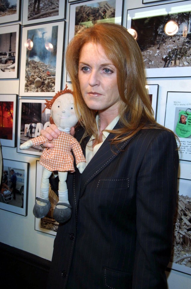 Sarah Ferguson's offices were based on the 101st floor of the north tower