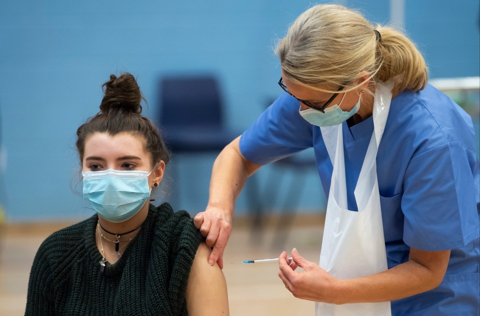 Some 600,000 under-18s have already visited jab sites for their second jab