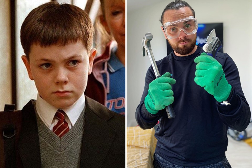 He's one of the more well-known Brookside cast members - but now Ray Quinn is a carpet fitter