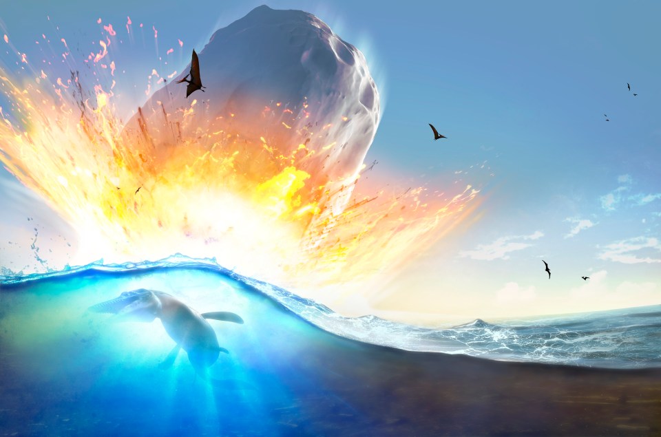 An asteroid of the size that wiped out the dinosaurs could strike Earth again
