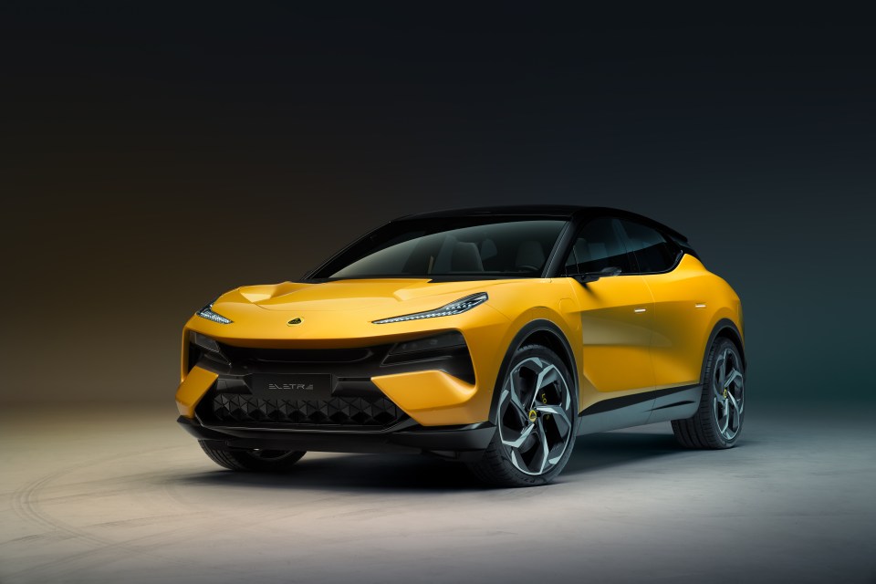 The Lotus Eletre is 600hp, 4WD and rockets from 0-62mph in less than three seconds